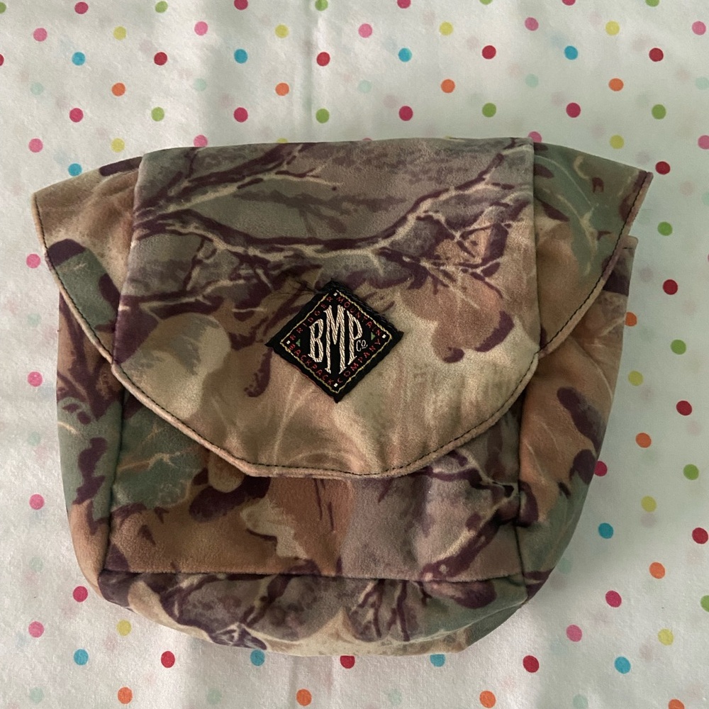 Vintage Bridger Mountain Backpack Co. Camouflage Pouch